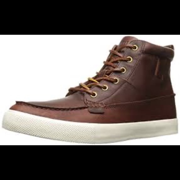 Polo Ralph Lauren Mens Tavis Leather 